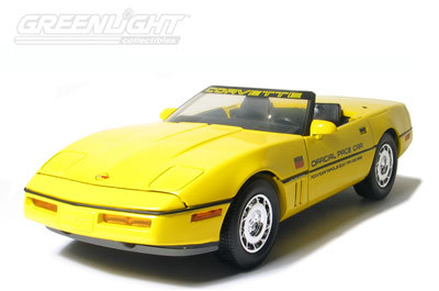 1986 Chevy Corvette  Indy 500 pace car 1/18 scale by Greenlight Toys - $29.95