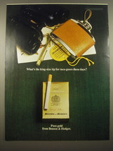 1966 Benson and Hedges Special Filter Cigarettes Ad - What&#39;s the king-size tip  - £14.48 GBP