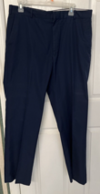 Loft &amp; Brownstone Navy Blue Men&#39;s Dress Pants Size 36 X 32 - £13.79 GBP