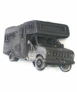 Vintage 1979 Belt Buckle RV Bergamot Brass Company 3D Camper RV  Model C... - €25,26 EUR