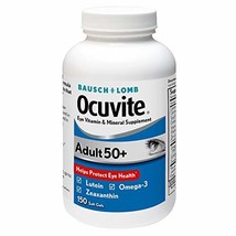 Bausch &amp; Lomb Ocuvite Adult 50+ Eye Vitamin &amp; Mineral Supplement - 150 Softgels - £31.29 GBP