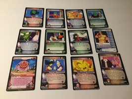 Dragon Ball Z Trading Cards Group of 12 Collectible Game Cards (DBZ-10) - £10.12 GBP