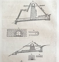 Aqueduct Croton Machine Woodcut 1852 Victorian Industrial Print Engines 1 DWS1A - £31.96 GBP