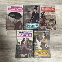 Gail Carriger Paperback Lot 5 Alexia Tarabotti Parasol Protectorate Hear... - $47.05 CAD