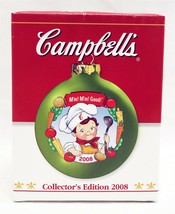 VINTAGE 2008 Campbell&#39;s Soup Kids Christmas Ornament - £15.63 GBP