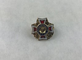 VFW Ladies Auxiliary Collectible Souvenir Pin 5/8&quot; - £11.03 GBP