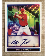 Mike Trout 2009 White Autograph Facsimile RP Rookie Card - Los Angeles A... - $3.00