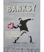 BANKSY A MARSEILLE - AFFICHE ORIGINALE EXPOSITION - LA MODESTE COLLECTIO... - £104.66 GBP