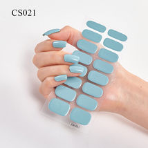 Full Size Nail Wraps Stickers Manicure 3D Strips CA Model #CS021 - $4.40