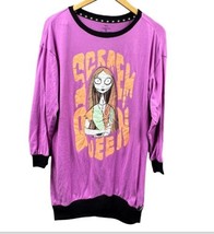 Disney The Nightmare Before Christmas Sally Sleepwear Women Small Shirt Top - £10.51 GBP