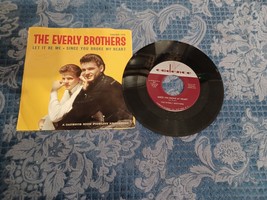 Everly Brothers Let It Be Me-Cadence 1376 Vinyl 45 &amp; Sleeve - $41.64 CAD