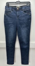 Democracy Ab Technology Skinny Jeans 6 Stretch Denim Slimming Booty Lift *Flaw - £14.93 GBP
