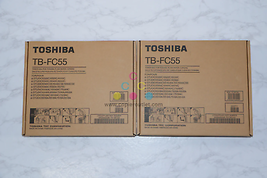 Lot of 2 OEM Toshiba eSTUDIO 5506AC,5508A,5516AC Waste Toner Container TB-FC55 - £45.16 GBP