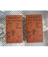 Set of Two Kristee&#39;s Dish Washer Cardboard Boxes for Vintage Style Home ... - $12.00