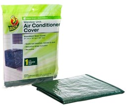 Duck Brand Air Conditioner Standard A/C Window Unit Cover Green Size 27x18x25&quot; - £15.02 GBP