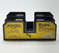 Bussmann BM6032SQ Fuse Block, 30Amp, 600V  - $11.65