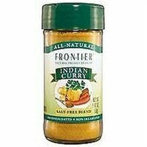 Frontier Indian Curry Salt-Free Blend - 1.87 oz - £8.38 GBP