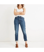 NEW Madewell $110 The High-Rise Slim Boyjean &quot;Rossie Wash&quot; Size 23 Eco E... - £56.24 GBP