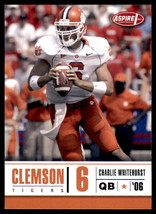 2006 SAGE Aspire #20 Charlie Whitehurst Clemson Tigers - $1.89