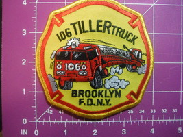FDNY-New York City Fire Department Tiller Truck 106 Brooklyn  - $10.00