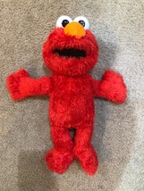 Sesame Street Tickle Me Elmo Laughing Talking Stuffed Animal Plush Toy 15&quot; C0923 - £17.19 GBP