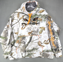 Cabela&#39;s Predator Quest Mens 2XL Hoodie Winter Camo Zonz Woodlands Hoodi... - $37.95