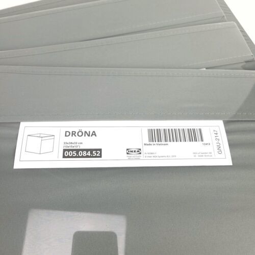 DRÖNA Box, black, 13x15x13 - IKEA