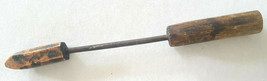 Vintage Lokton Copper Head Soldering Iron Wood Handle Primitive Tool Bla... - £12.66 GBP