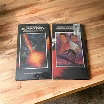 Star Trek VI 6: The Undiscovered Country- Star Trek IV 4: The Voyage Home VHS - £10.10 GBP