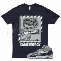 Navy ENERGY T Shirt for N Air Trainer SC High Georgetown Wolf Grey Obsidian - £20.31 GBP+