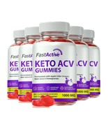 5-Pack Fast Active Gummies, FastActive Keto ACV for Weight Loss - 300 Gu... - $75.38 CAD