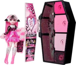 Monster High Skulltimate Secrets Series 2 Draculaura Doll with Iridescent Wardro - £183.05 GBP