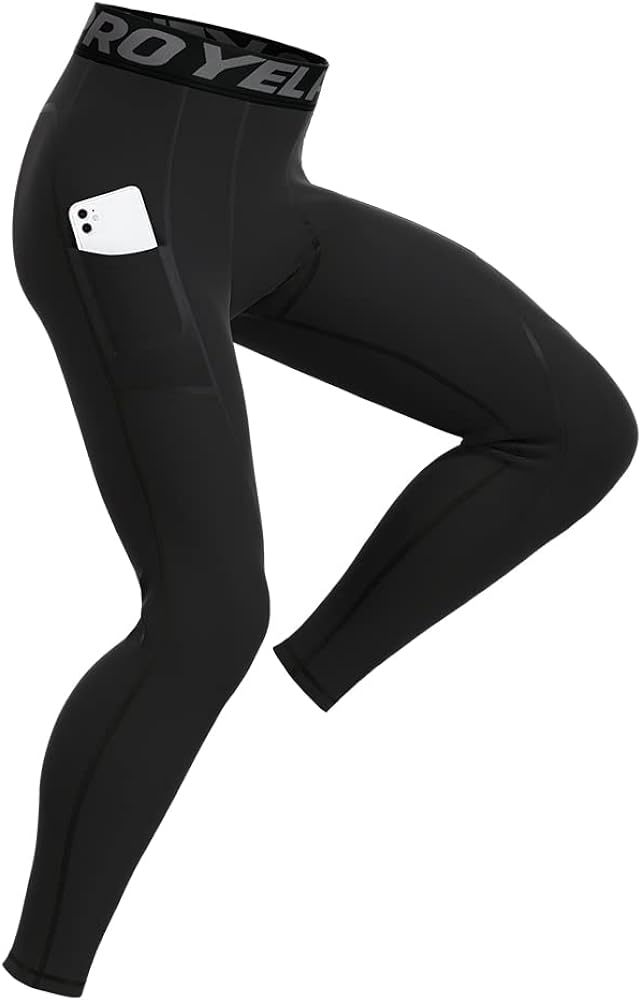Cici Five Men&#39;S Compression Pants Athletic Leggings Base Layer Underwear... - $29.99
