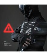 D-E\\41 Techwear Cyberpunk Motorcycle Jacket With Protector Pads -Meta V.2 - $149.00