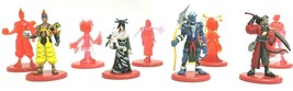9 Final Fantasy X Coca Cola Figures Color/Red Crystal Lot FF 10 Square Enix - £34.65 GBP