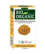 INDUS VALLEY Bio Organic Fenugreek Methi Powder For Hair Care -(100 g) f... - £14.85 GBP