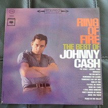 1963 Johnny Cash Ring Of Fire - The Best Of Johnny Cash 8853 LP33 Columbia - £9.77 GBP