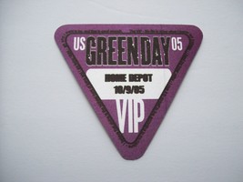 Green Day Concert Tour VIP Backstage Pass Original 2005 Punk Rock Music Gift US - $15.91