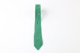 Vintage 50s 60s Boys Irish Clover Knit Skinny Neck Tie Dress Tie Wedding... - $27.85 CAD