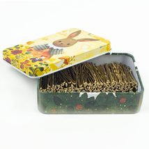 Mini Bobby Pins Blonde with Cute Case, 200 CT 1.38 Inch Small Hair Bobby... - £9.91 GBP