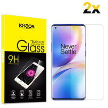 2-Pack For Oneplus 8 Tempered Glass Screen Protector - £13.58 GBP