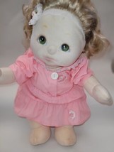 1 Mattel My Child Doll Blonde With Green Eyes and Pink Clothes  - £42.84 GBP