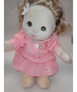 1 Mattel My Child Doll Blonde With Green Eyes and Pink Clothes  - £43.63 GBP