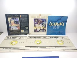 Casablanca 50th Anniversary Box Set Restored &amp; Remastered Laserdisc LD (3) - £14.15 GBP