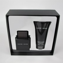 ENCRE NOIRE for MEN by Lalique 2 Pc Set: 3.3 oz Eau de Toilette Spray &amp; Gel NIB - £63.30 GBP