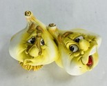 Gigglin Groceries Pair of Garlic Bulbs Anthropomorphic Figurine by Jack ... - £14.21 GBP