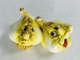 Gigglin Groceries Pair of Garlic Bulbs Anthropomorphic Figurine by Jack Graham - £14.34 GBP