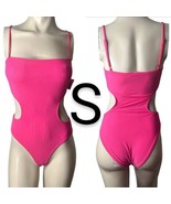 Pink Cami Cut Out Bodysuit~Size S - £17.73 GBP