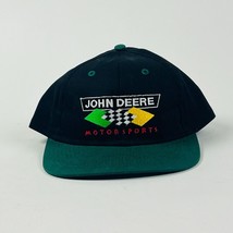 Vintage Regal Headwear John Deere Motorsports Corduroy Snapback Ball Cap - $14.24