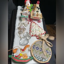 Lot of 9 Christmas ornaments - $9.00